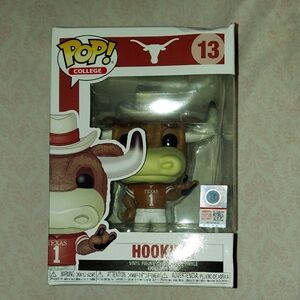 New In Box Pop! College 14 Texas Longhorns Vinyl Figure